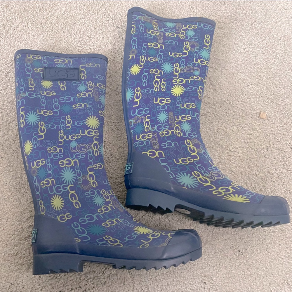 New Women’s Ugg Rain Boots Sz 9